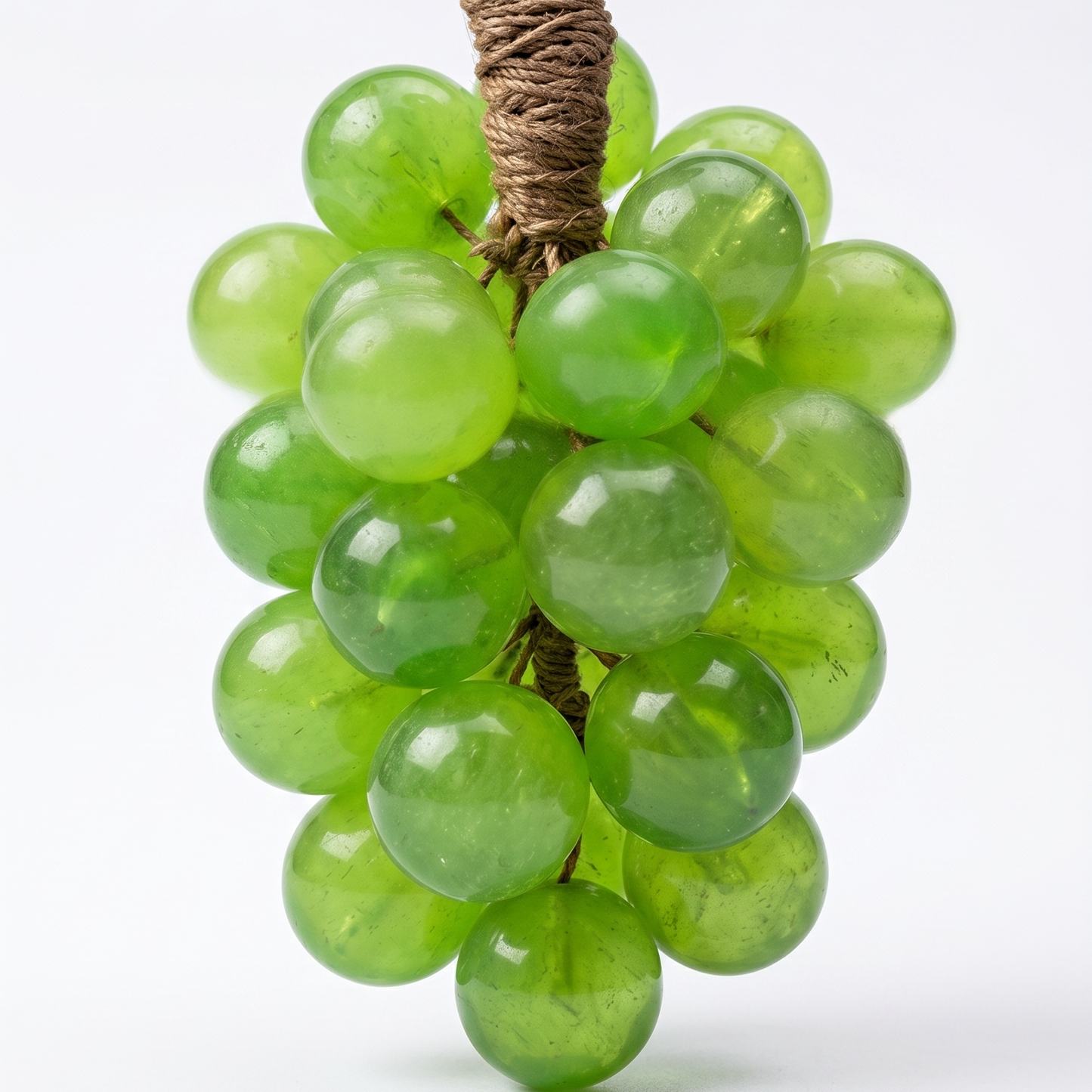 Artisan Decorative Light Green Grape Hanging Soap