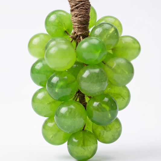 Artisan Decorative Light Green Grape Hanging Soap