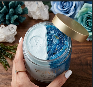 Ultimate Glow: 2-in-1 Whipped Soap & Sugar Scrub Blueberries! 🫐