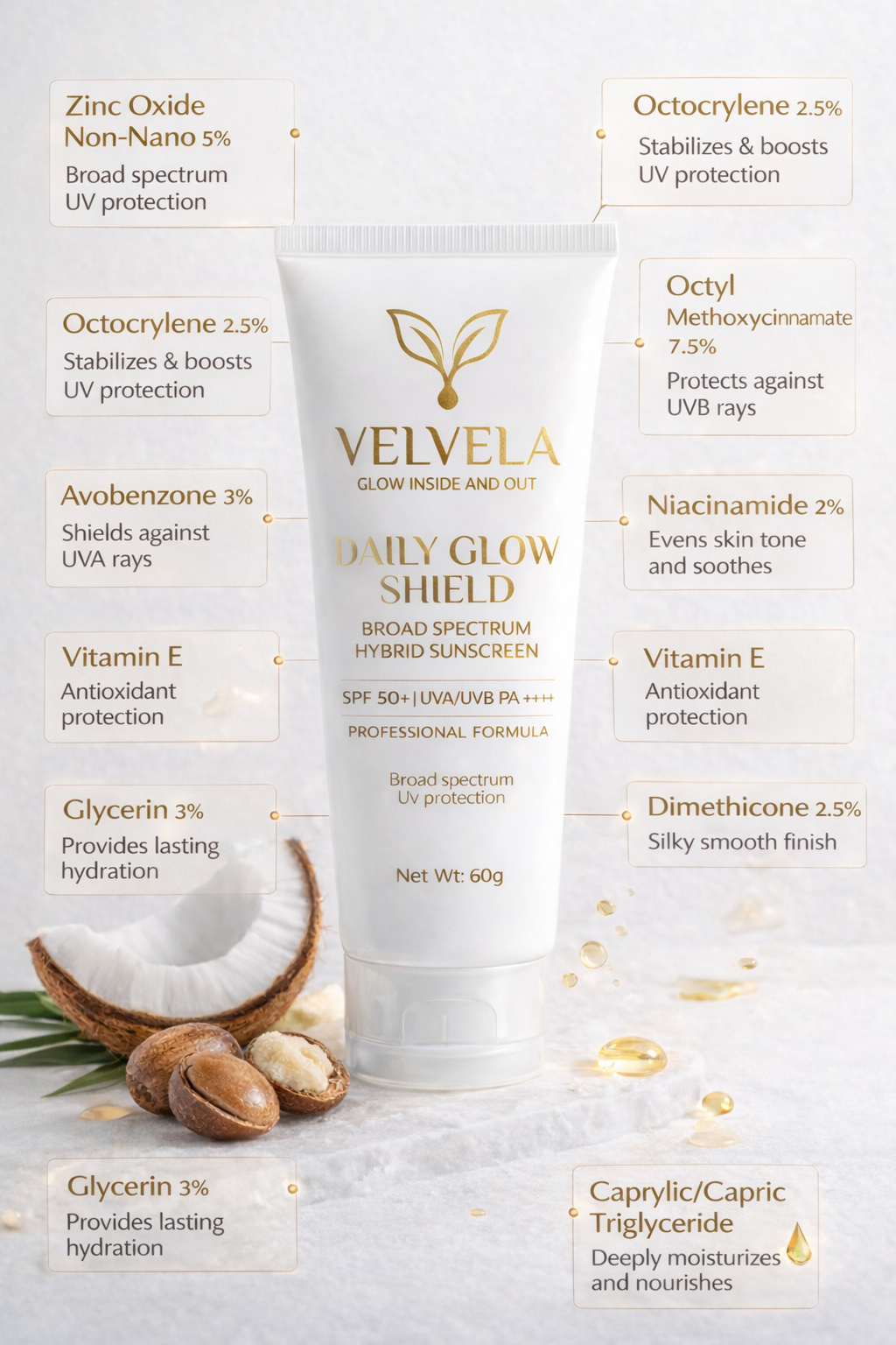 Daily Glow Shield Sunscreen SPF 50+ (Bundle of 2)